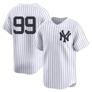 Men's Aaron Judge New York Yankees Limited White Yankee Home 2nd Jersey