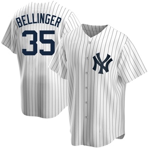 Men's Cody Bellinger New York Yankees Replica White Home Jersey