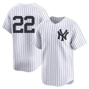 Men's Jacoby Ellsbury New York Yankees Limited White Yankee Home 2nd Jersey