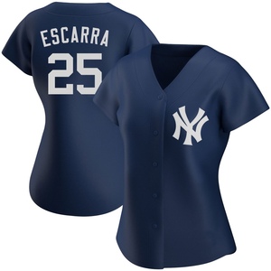 Women's J.C. Escarra New York Yankees Authentic Navy Alternate Team Jersey