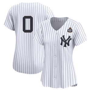 Women's Marcus Stroman New York Yankees Limited White Yankee Home 2nd 2024 World Series Jersey